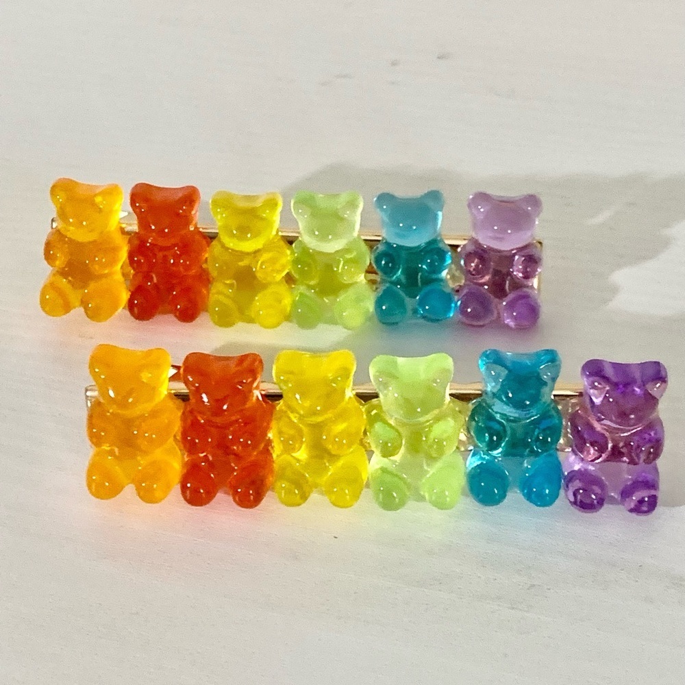 🛍️🐻 Gummy bears hair clip